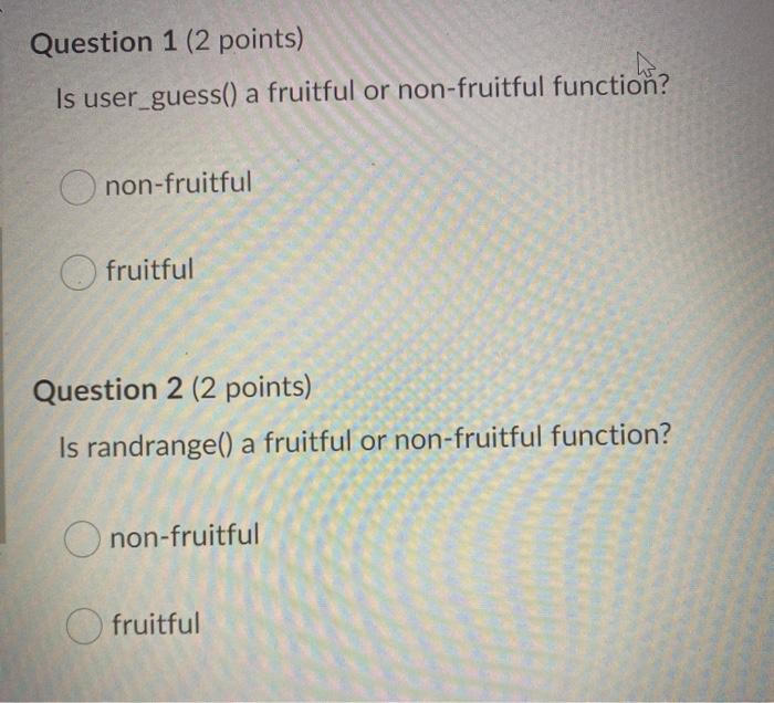 user_guess(actual): guess = input("heads or tails? ") guess = guess.lower() if (actual