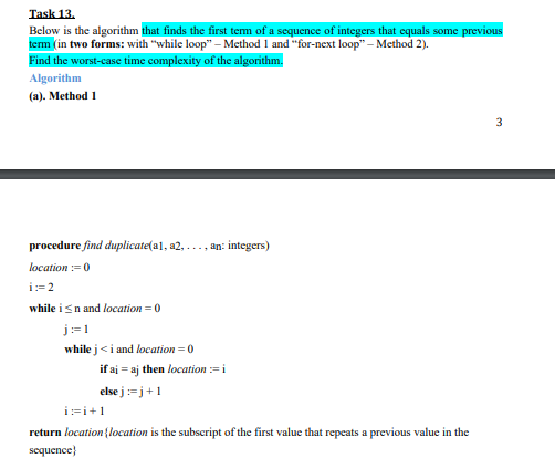 of sums of two terms of a sequence of n numbers. Determine