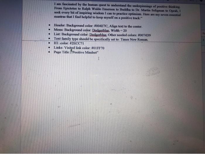 Table 3 marks Headings 1 marks Image 2 marks Page Title 1