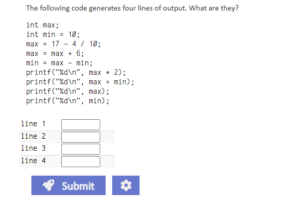 blastoff that produces the following output: T-minus 10, 9, 8, 7, 6,