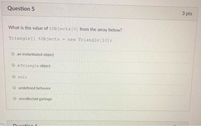 the array? numbers.size O numbers.length O numbers.elements O numbers.slots O numbers.numberorElements