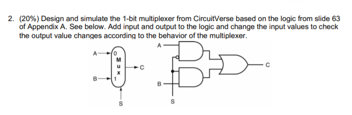 Use CircuitVerse (https//circuitverse.org/) to simulate the design given below. Slide 63: Refers