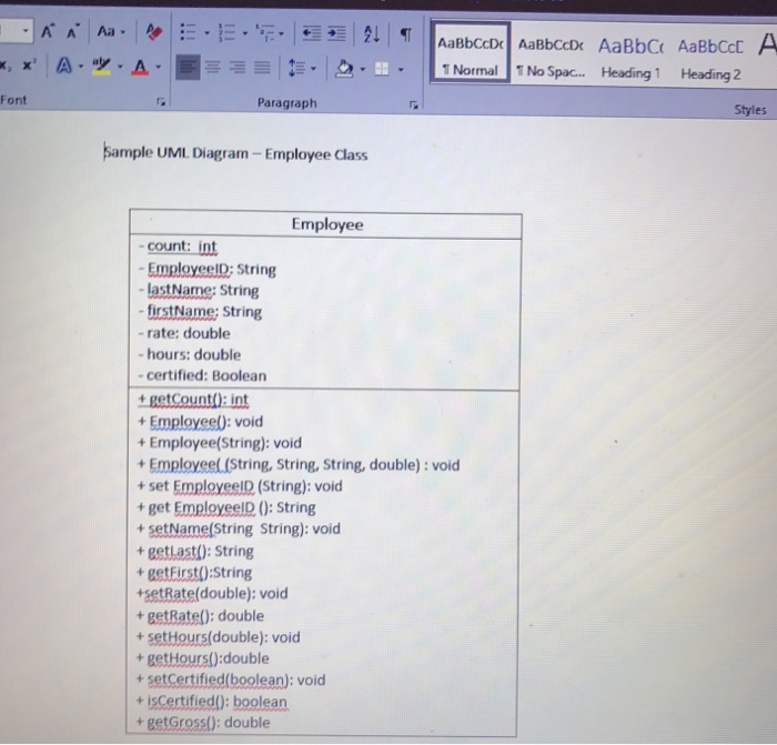 Class Diagram that will represent a playing card in a deck of
