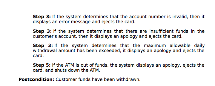 and a receipt printer. By using the ATM machine, a customer can