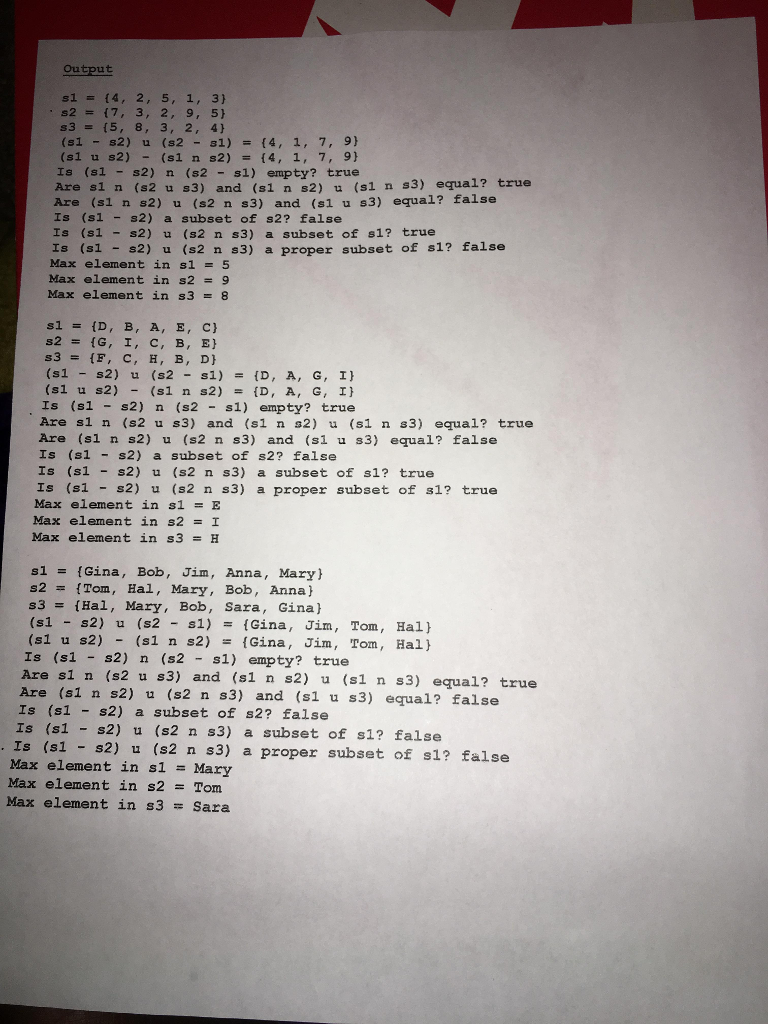 A list of elements contained in the set */ public ArrayList elements;
