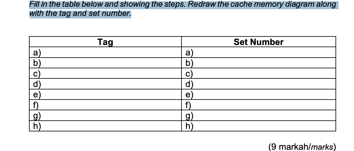 000004 258000 13579246 26FFF8 26FFFC : Tag Data Set number Tag Data