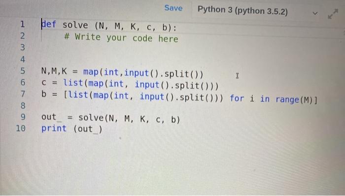 need Minimum Cost to reach destination Problem Statement: Ram is current at