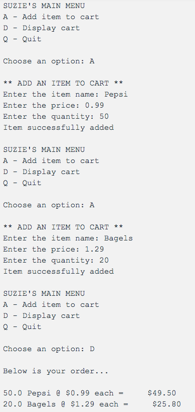 Write 3 Java files: 1. ItemBase.java - Base class definition for an