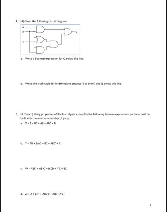 to .drowcecuit diagram for Boolean exp wine thatles for Boolean espresso speriment