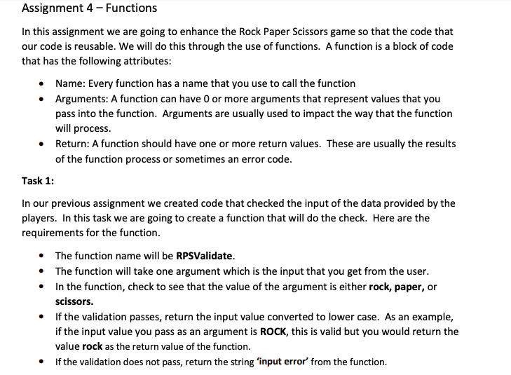 Rock, paper, scissors code with input below.. import sys # Get User