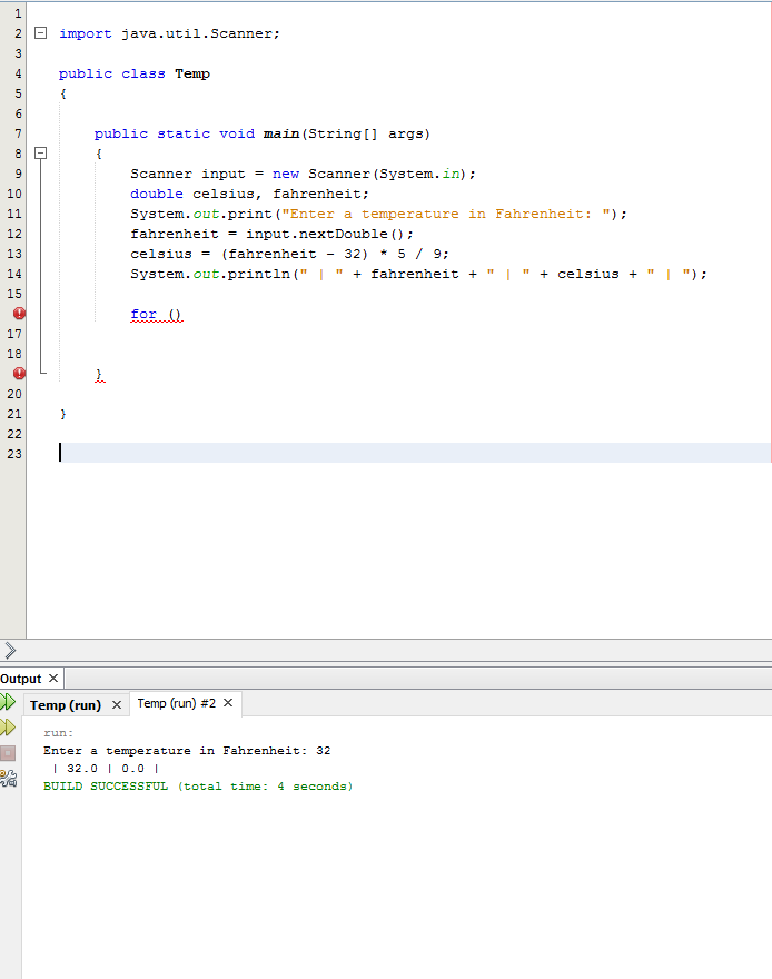  Need to make a program using the scanner class that outputs