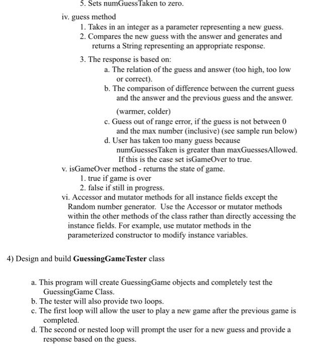 number and the user attempting to guess that number. After each guess