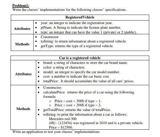  Hello, please i need a simple code for this java program