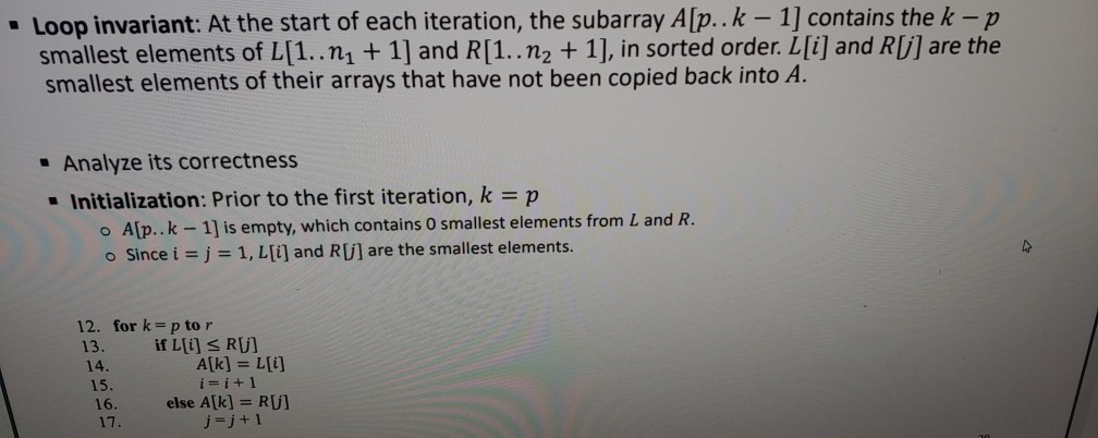 out of order. BUBBLESORT(A) 1. for i = 1 to A.length -