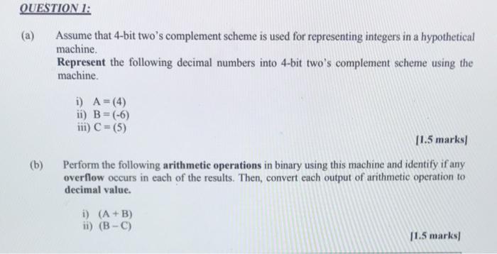  subject computer architecture and organization answer with showing the steps section