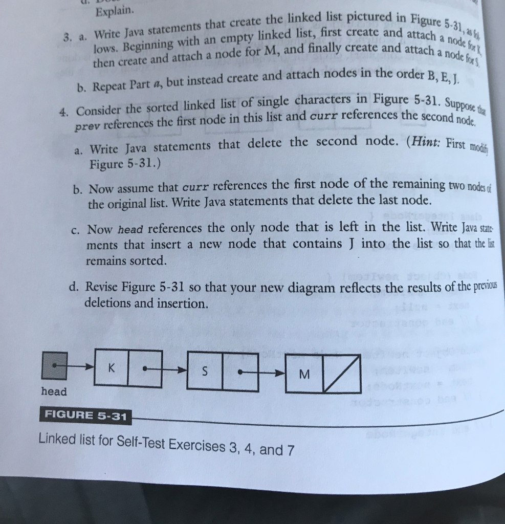Data Structure Question. Answer question 3 and 4 For question 3. first