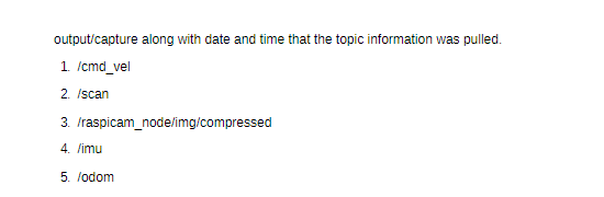 Communicate with TurteBot. Access robot remotely (SSH), and pull all 5 ROS