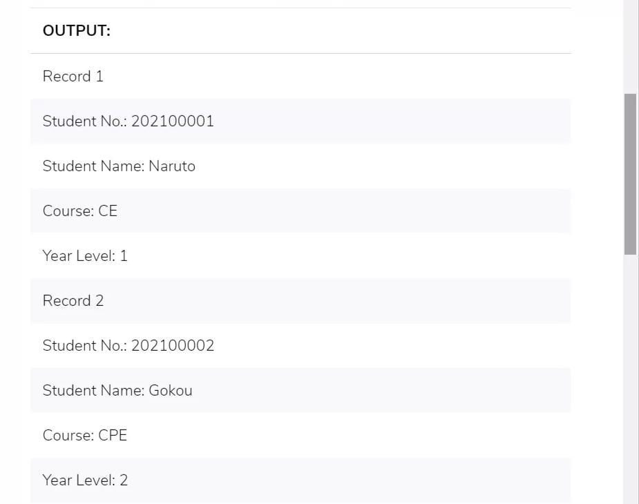 write a C PROGRAM USING MULTI-DIMENSIONAL ARRAY that will accept 5 records