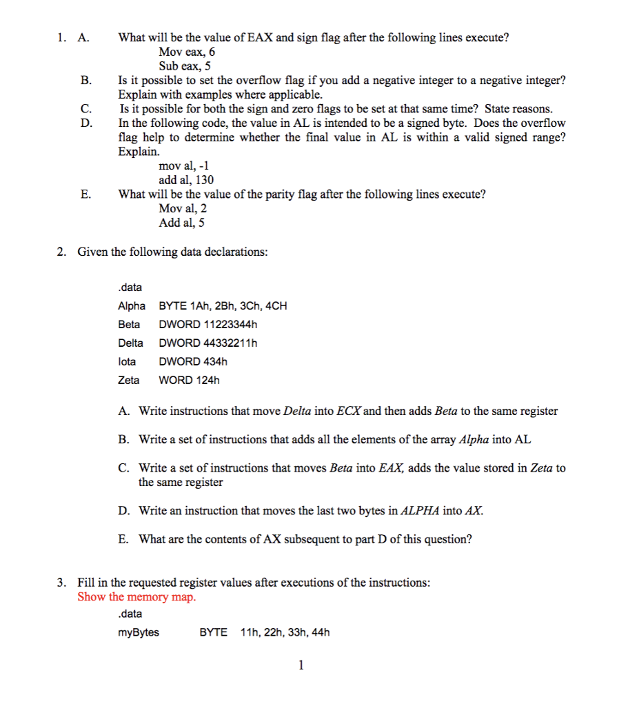 please post full work, thank you 1. A.What will be the value