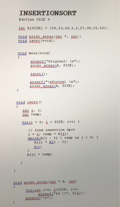 demonstrate how 3 common sorting algorithms work. I suggest you first write