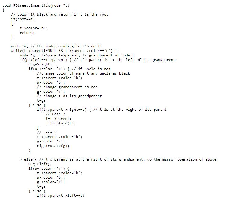 pointers, which point to the parenet, // left and right sub-tree, respectively.
