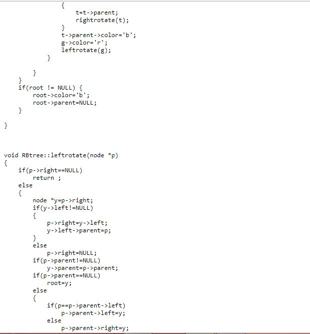 If the node were the root, its parent is set to be