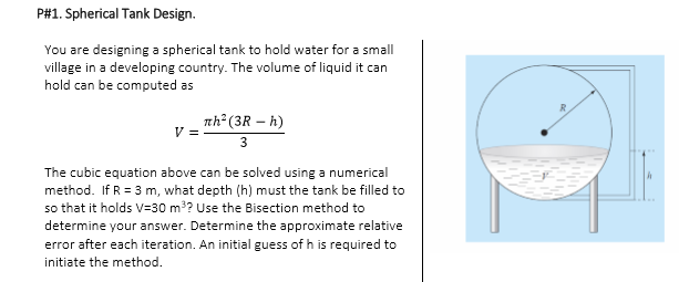 Please solve it with a matlab code, everything. P#1. Spherical Tank Design.