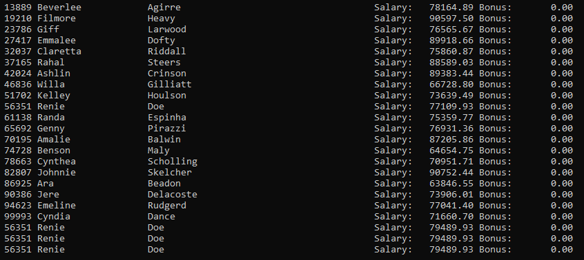 C++ I am using a binary file to read in and update