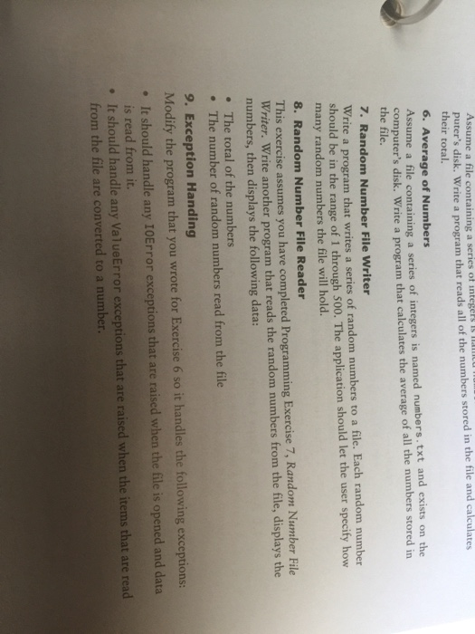  6 and 9 in one assignment [python] sume a file containing