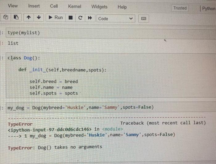 can anyone spot the error I'm making ? View Insert Cell Kernel
