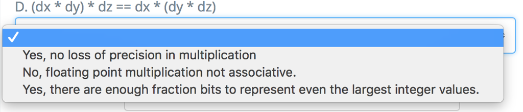 bit two's-complement representation. Values of type float use the 32-bit IEEE format,