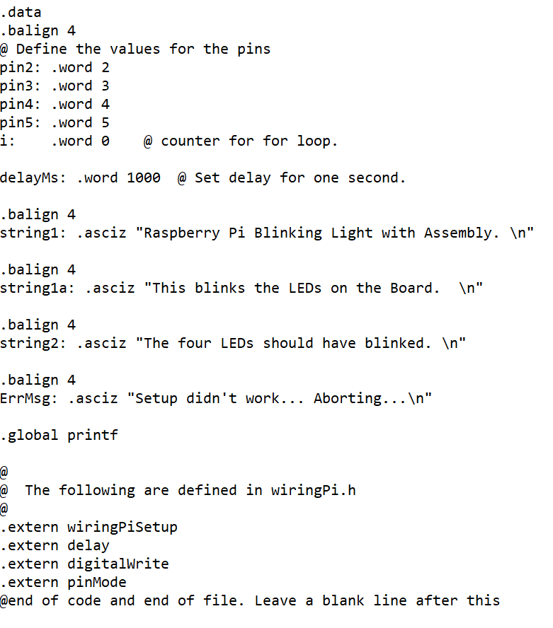 The program will: 1. Print a welcome message and what the program
