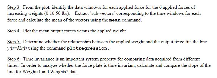 can copy and paste into the program Download Weights.zip from D2L. The