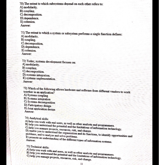 54) CASE software is an example of a: A) technique. B) tool.