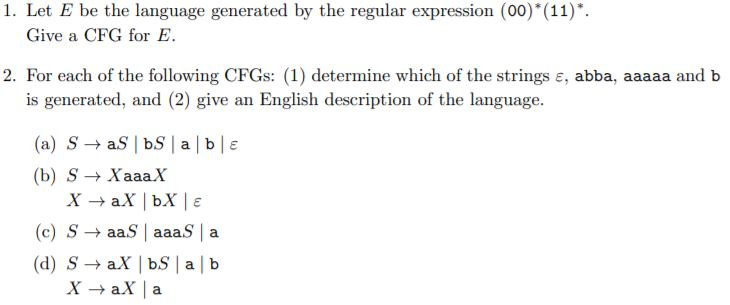 Hello, I need help solving these two computer science questions. 1. Let