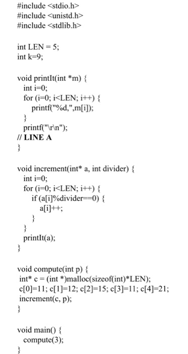 computer printed version will not be accepted. Qi(50): Please draw the memory