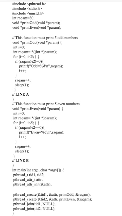 Explicitly show all the memory regions (text, data, stack and heap) for