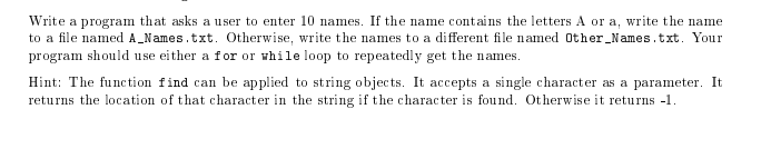write in C++ Write a program that asks a user to enter