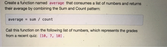 1) 2) 3) 4) 5) 6) 7) Create a function named