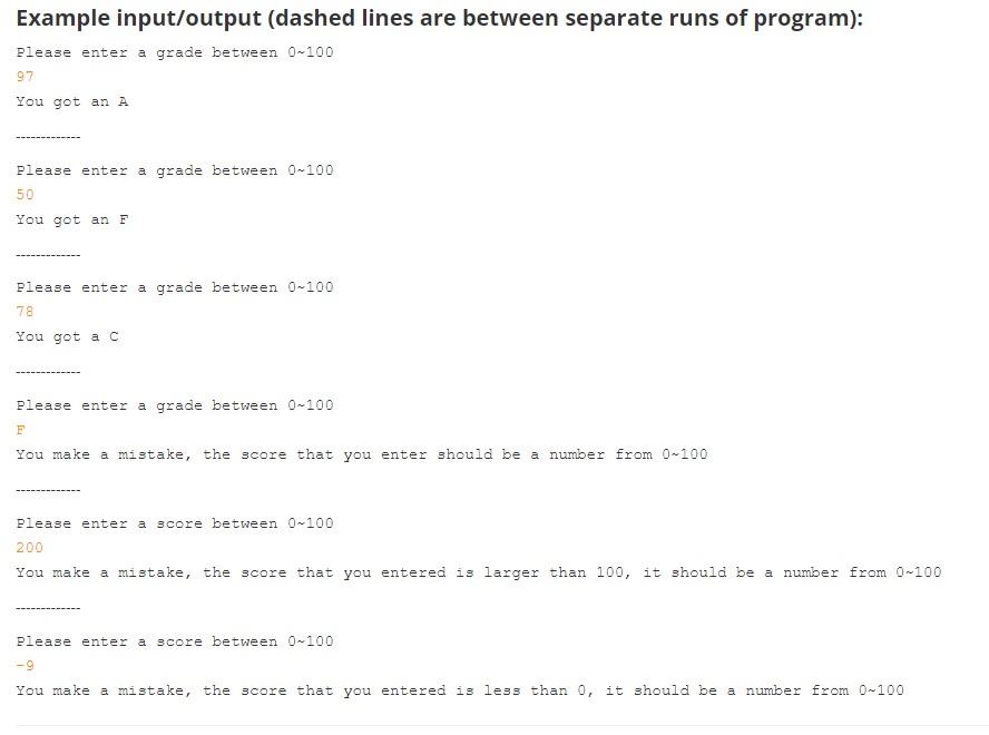 try/catch - Using conditionals, if/else statements. Also more practice in: - Using