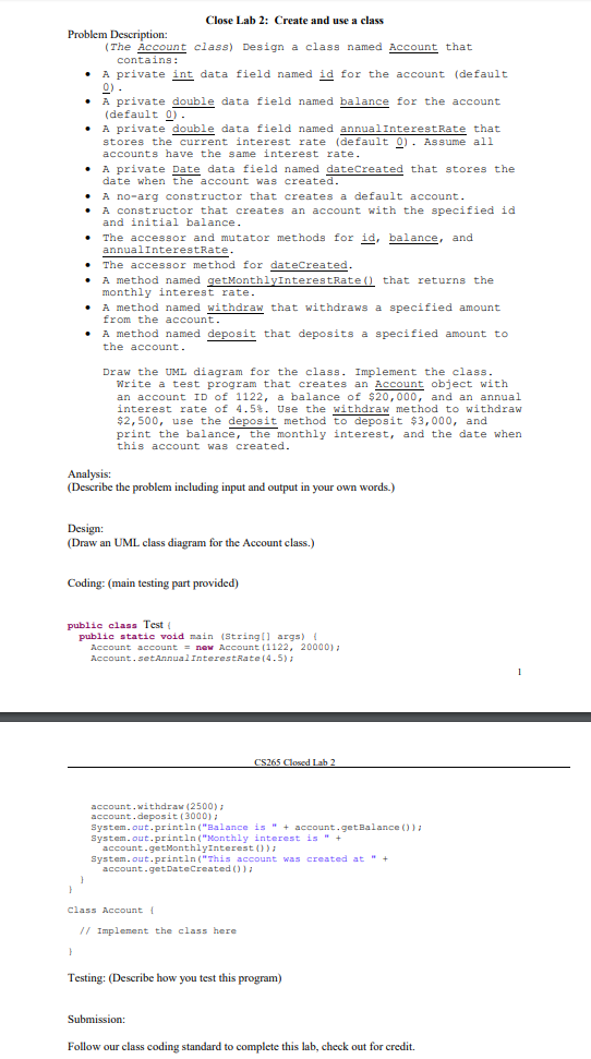 please help me with this java problem. p.s. answe all parts of