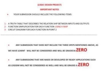  BLOGIC DESIGN PRONT IMPORTANT NOTES YOUR SUBMISSION SHOULD INCLUDE THE FOLLOWING