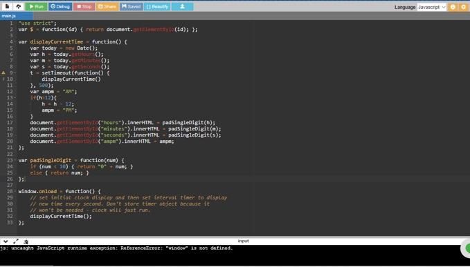 Hello, I am working on an assigment for my JavaScript programming