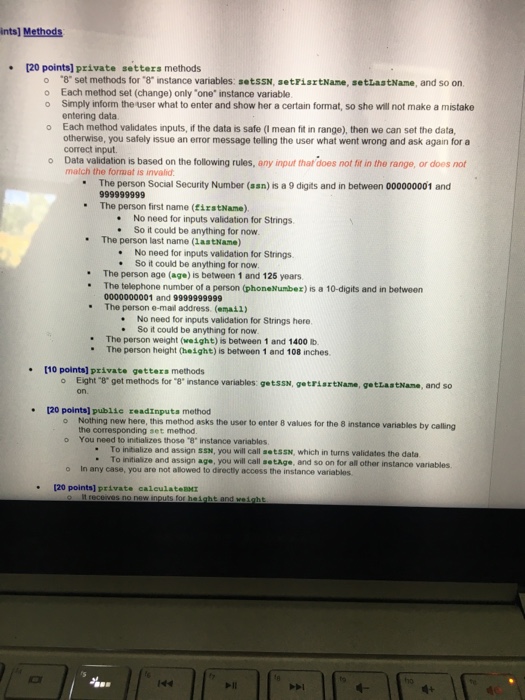 practice excercise Points: 100 points Obiective To design classes, use public and