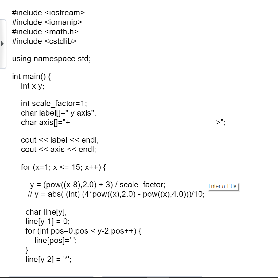 it on codeblocks. Here is a simple RC circuit. The switch is