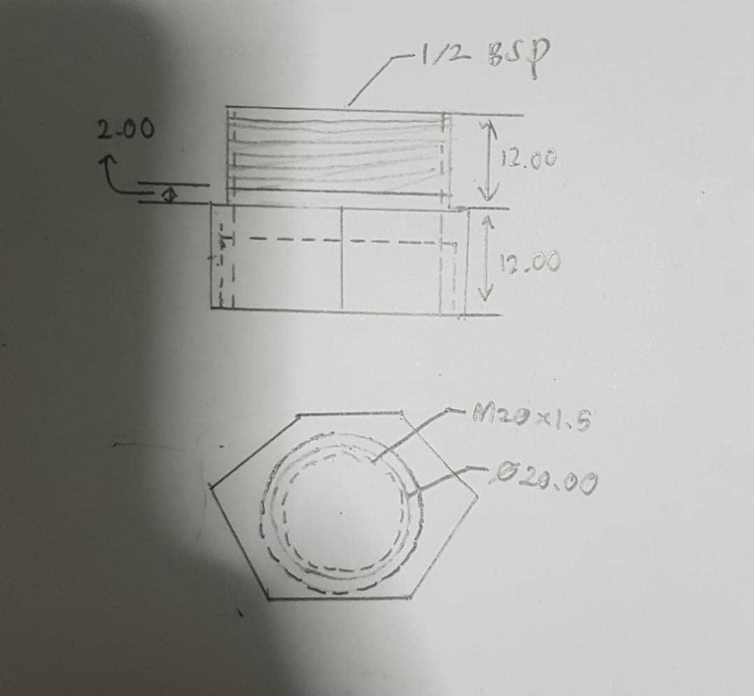 Create a C programme for lathe machine using the parameter and the