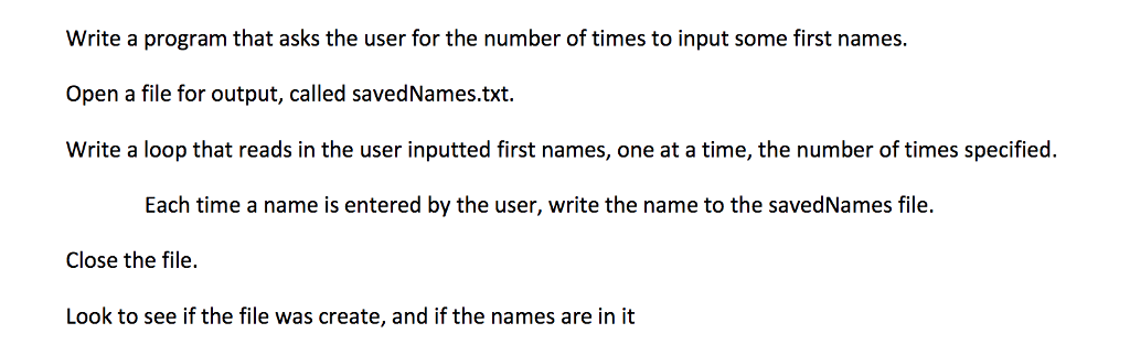 In C++ Write a program that asks the user for the number