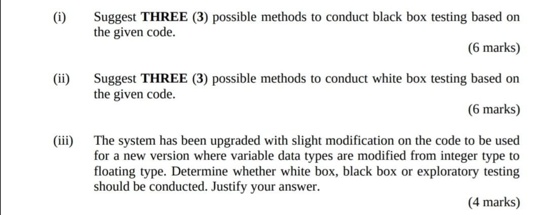 following questions: 1 void multiply(int mat1][N], int mat2|[N], int res[][N]) 2 {