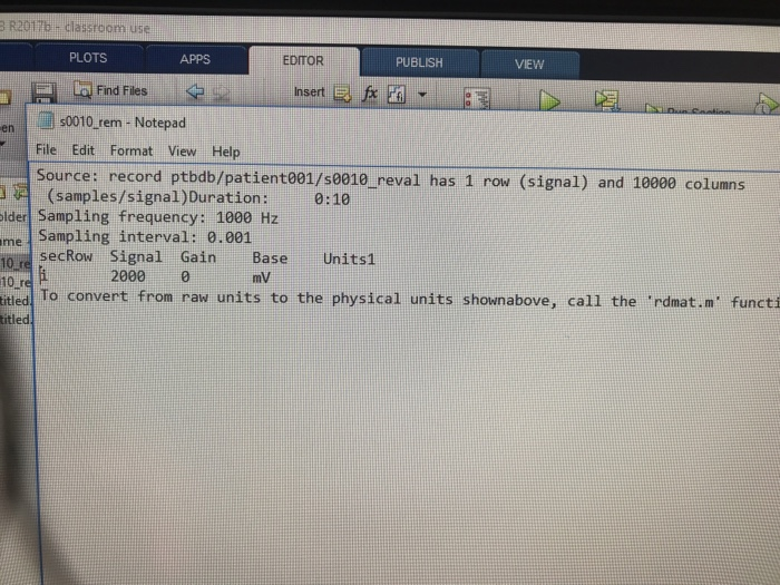  I have a simple questio for my matlab assignment , how