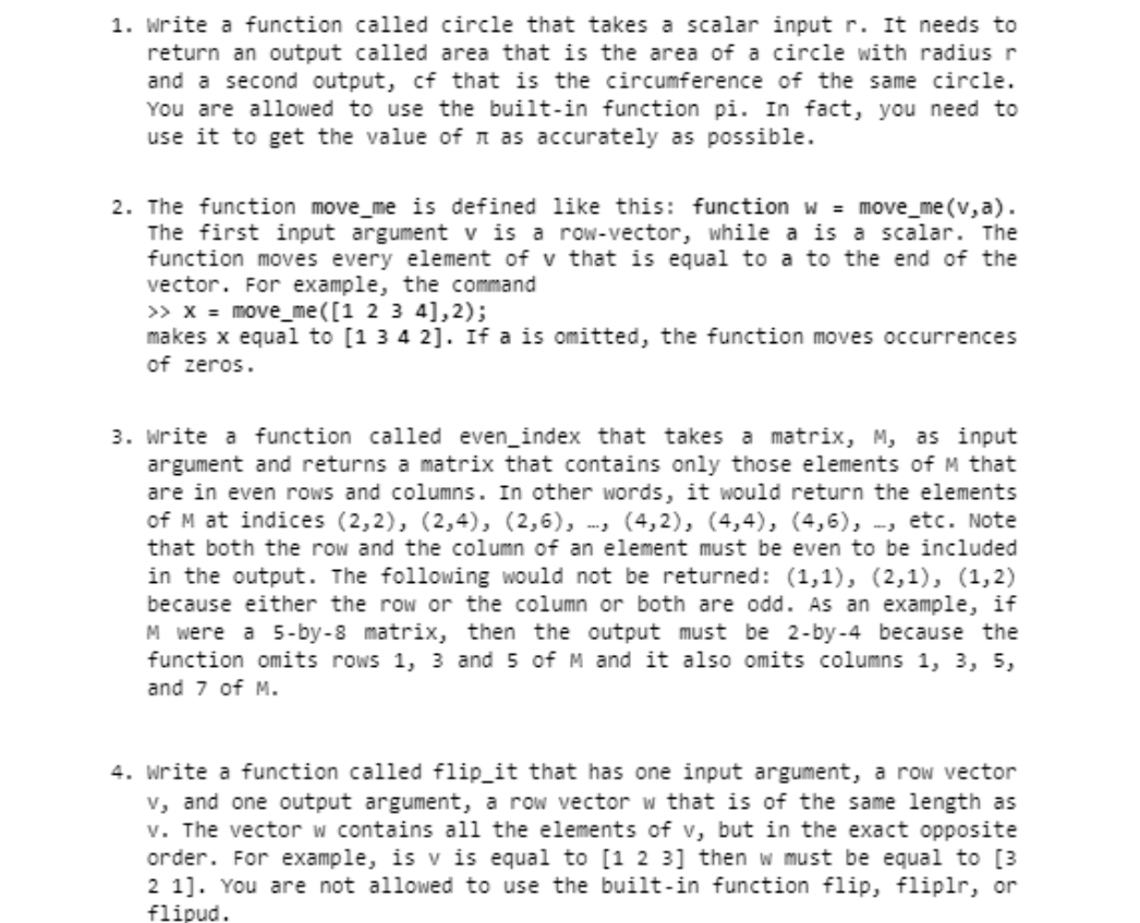 Can you help me make these programs and if possible please post
